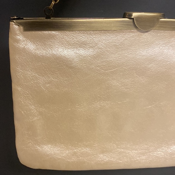 Hobo Pearl Leather Small Satchel Purse - Picture 3 of 17